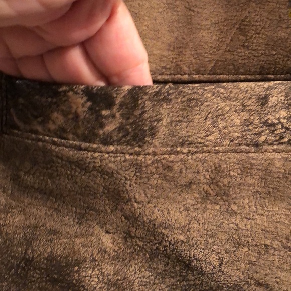 MensL real leather vest - Picture 4 of 15